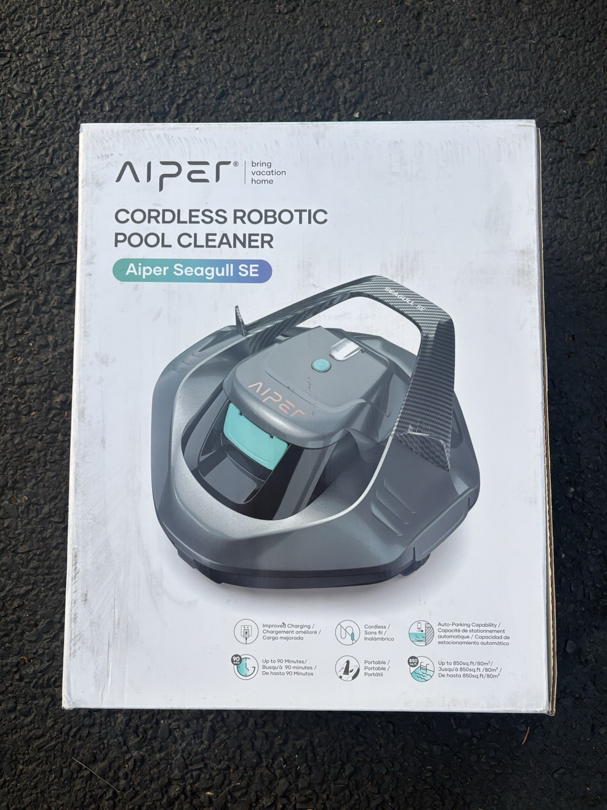 AIPER Pool Cleaner Seagull SE Cordless Robotic Pool Vacuum