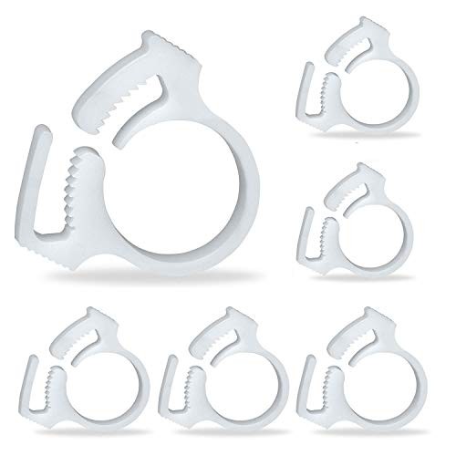 6 PCS Sweep Hose Attachment Clamp Clasp Replacement Pool Hose