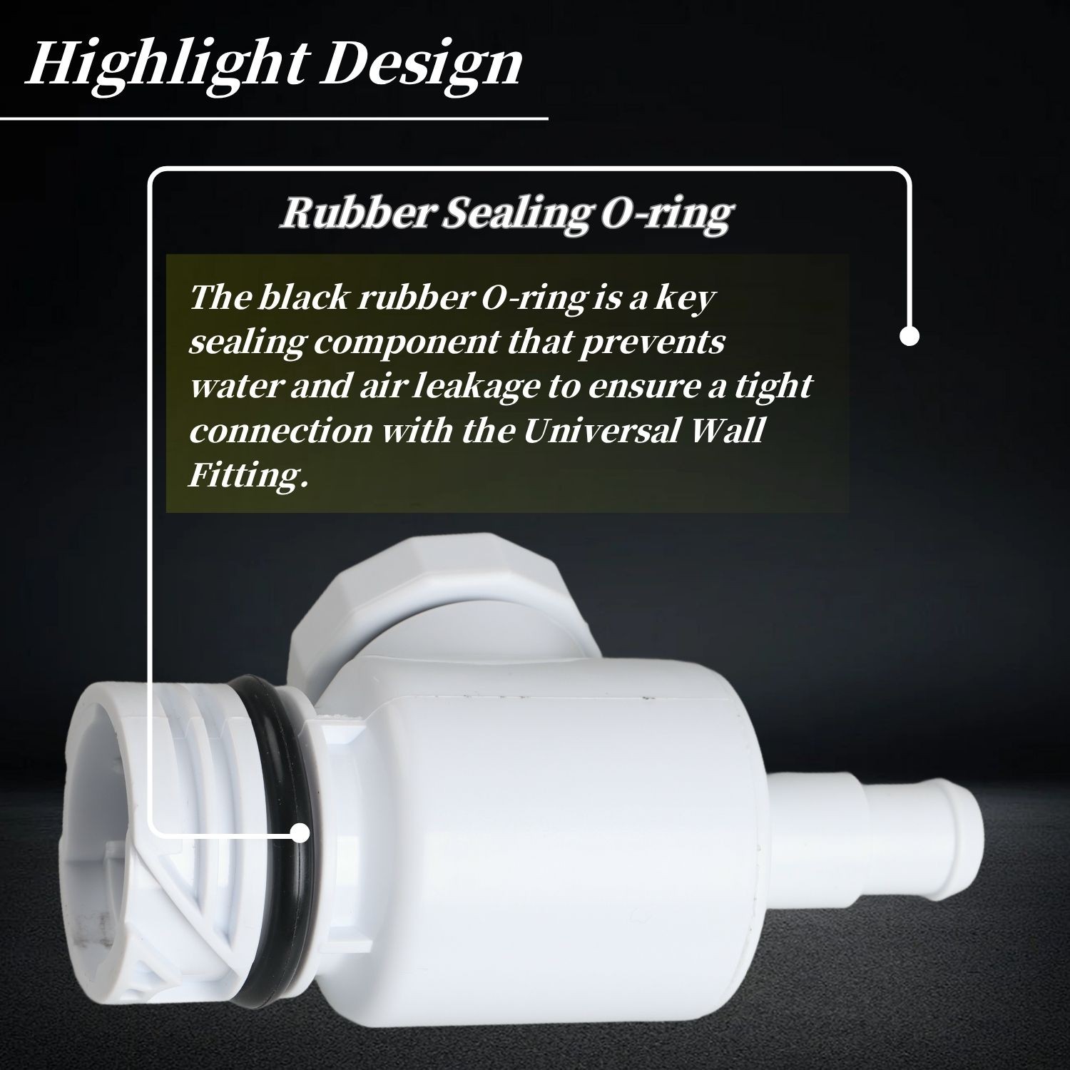 Aftermarket Wall Fitting D29 UWF & Pressure Relief Valve for Polaris 180/280/380