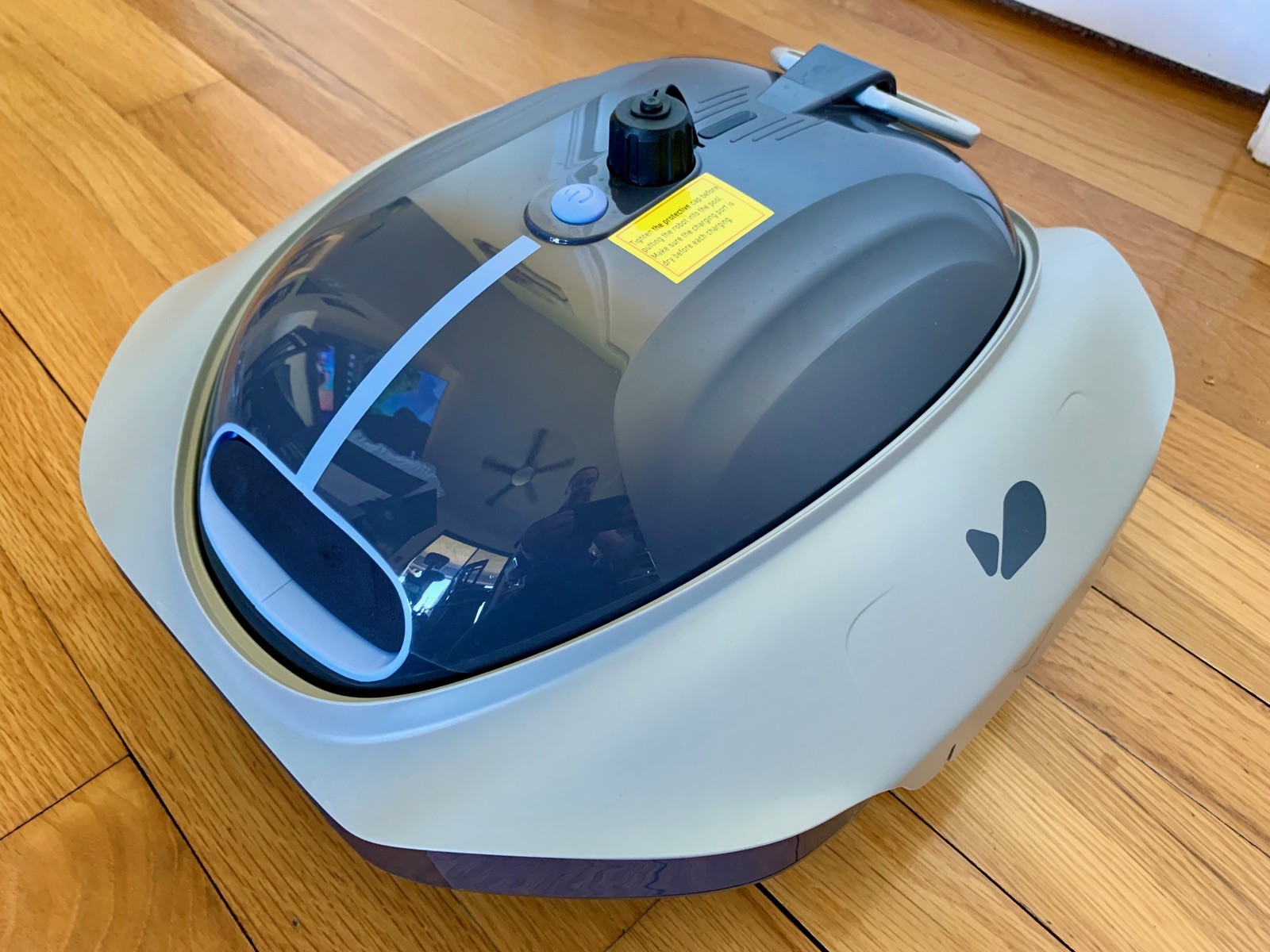 Bubot 300P Cordless Robotic Pool Cleaner, 1.5h Runtime, Auto-Park, 850 Sqft, LW