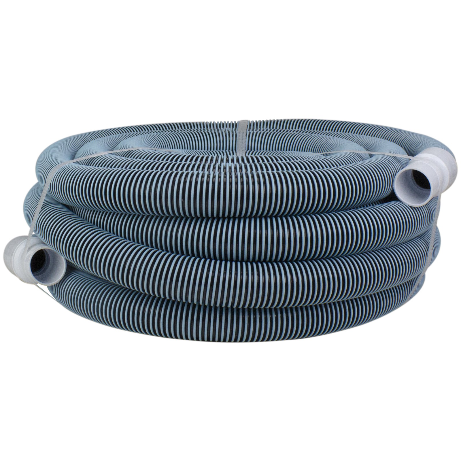 Pool Central Blue Extruded EVA In-Ground Pool Hose Swivel Cuff 50FTx1.5IN