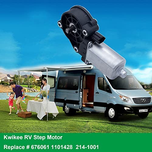 676061 1101428 Motor Replacement Kit RV Stair Entry Step Motor Compatible