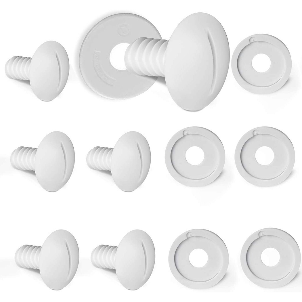 6*Plastic Wheel Screws Kit For Polaris 180/280/380 Pool Cleaner Parts C-55 C55