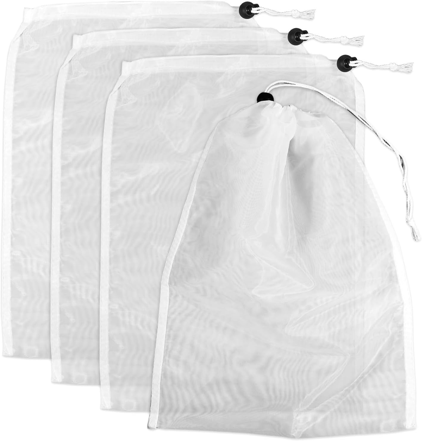 4PCS Pool Vacuum Replacement Mesh Bag, Pool Vacuum Filter Bag, 12.6×9 Inch Po…