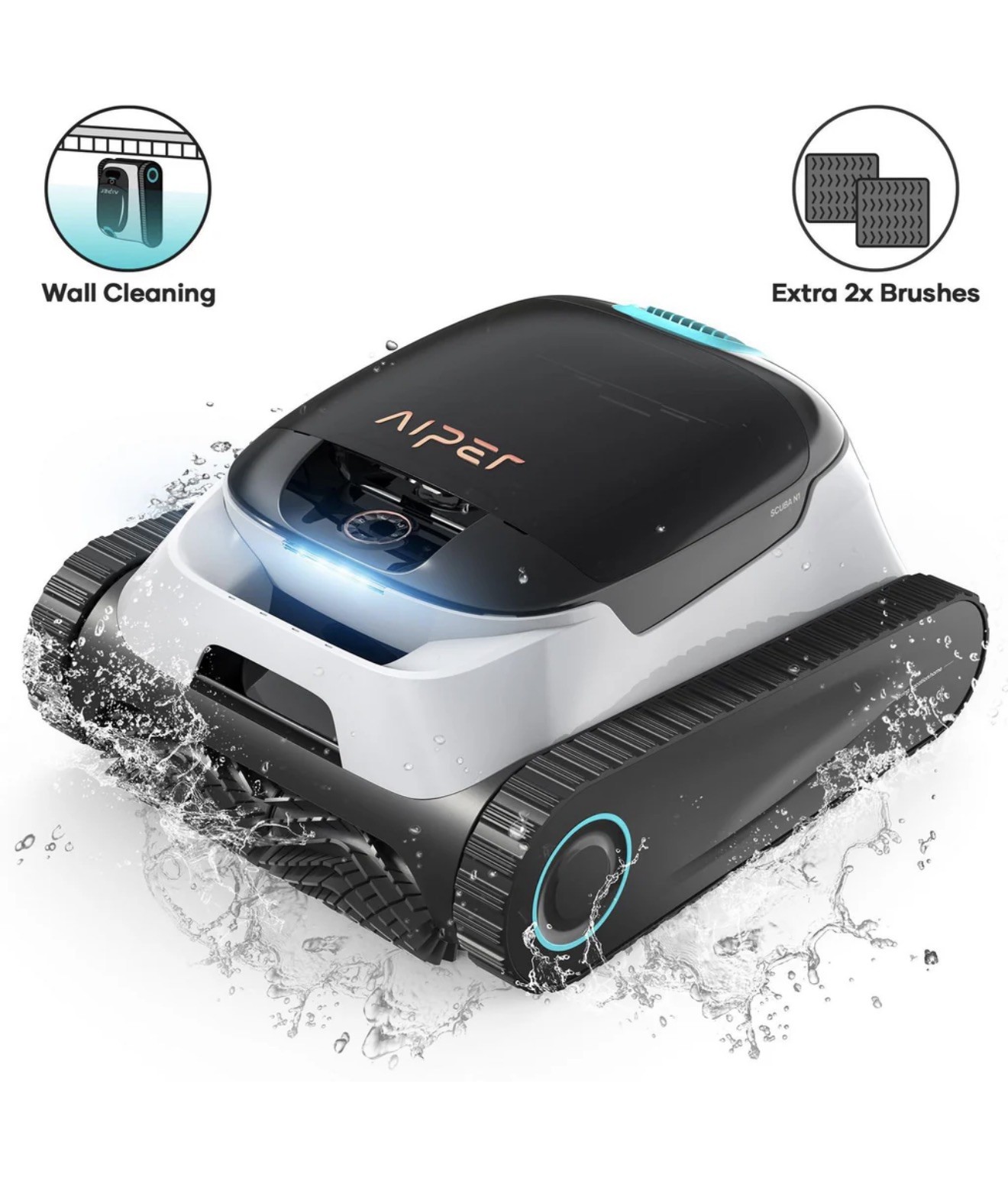 Aiper Scuba N1 Pro Cordless Robotic Pool Cleaner Auto Docking