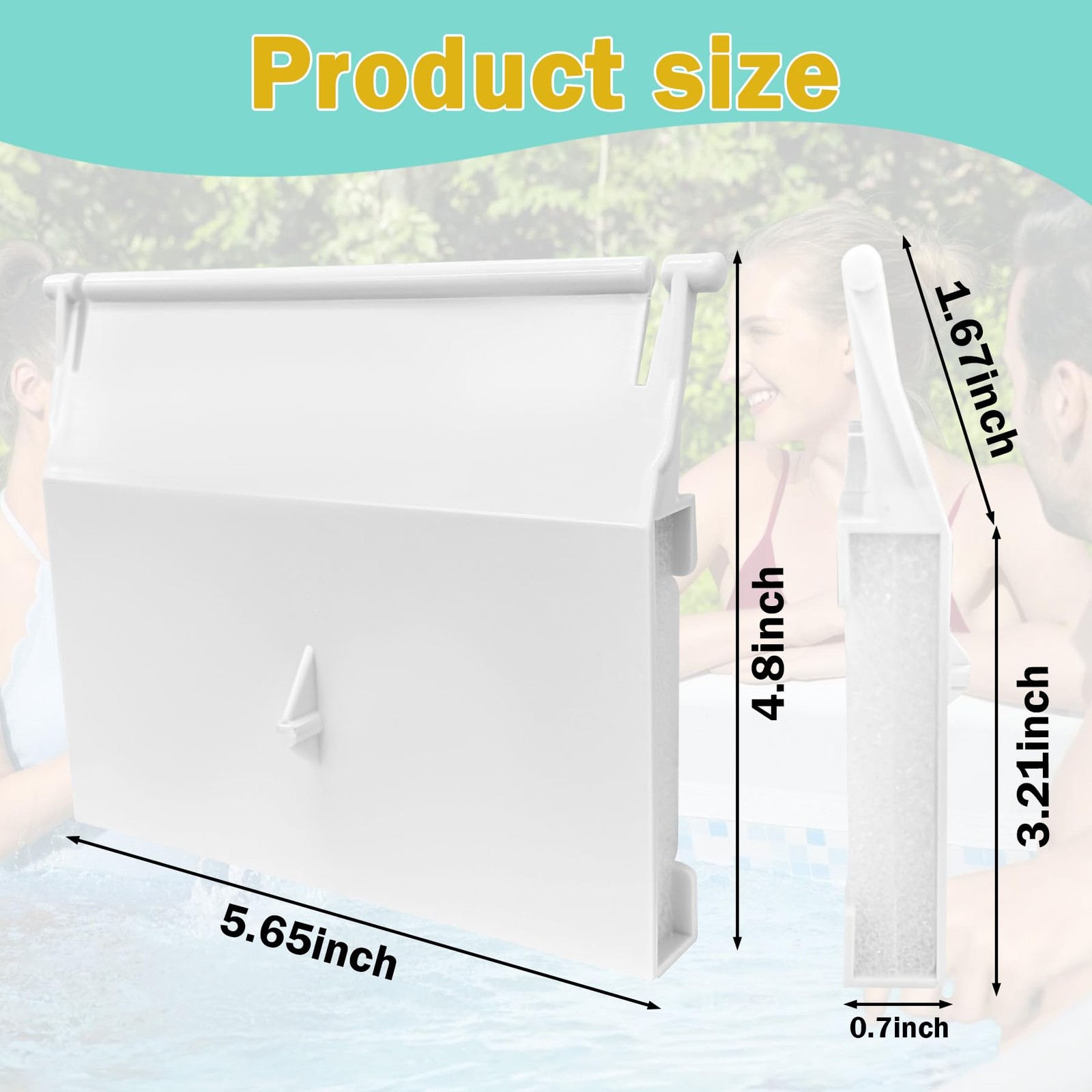 Pool Skimmer Weir Door Flap Replacement for Hayward Standard & Wide Mouth Pools