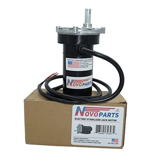 138445 RV Electric Stabilizer Jack Replacement Rear Motor C-800, 113407, 39