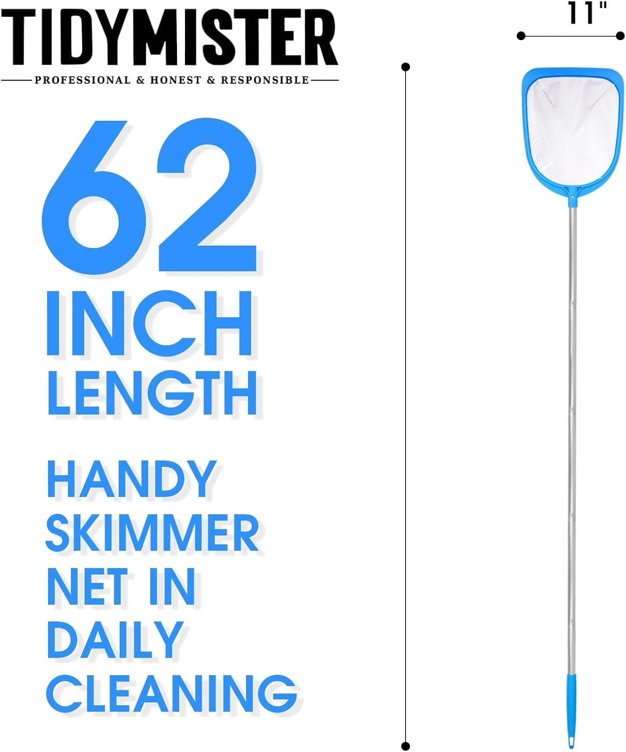 Efficient 62 » Pool Skimmer Net – Lightweight and Easy to Use for Daily Cleaning
