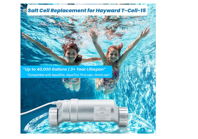 T-15 Salt Cell Replacement for Hayward W3T-CELL-15 3+ Year Titanium 40000 Gal