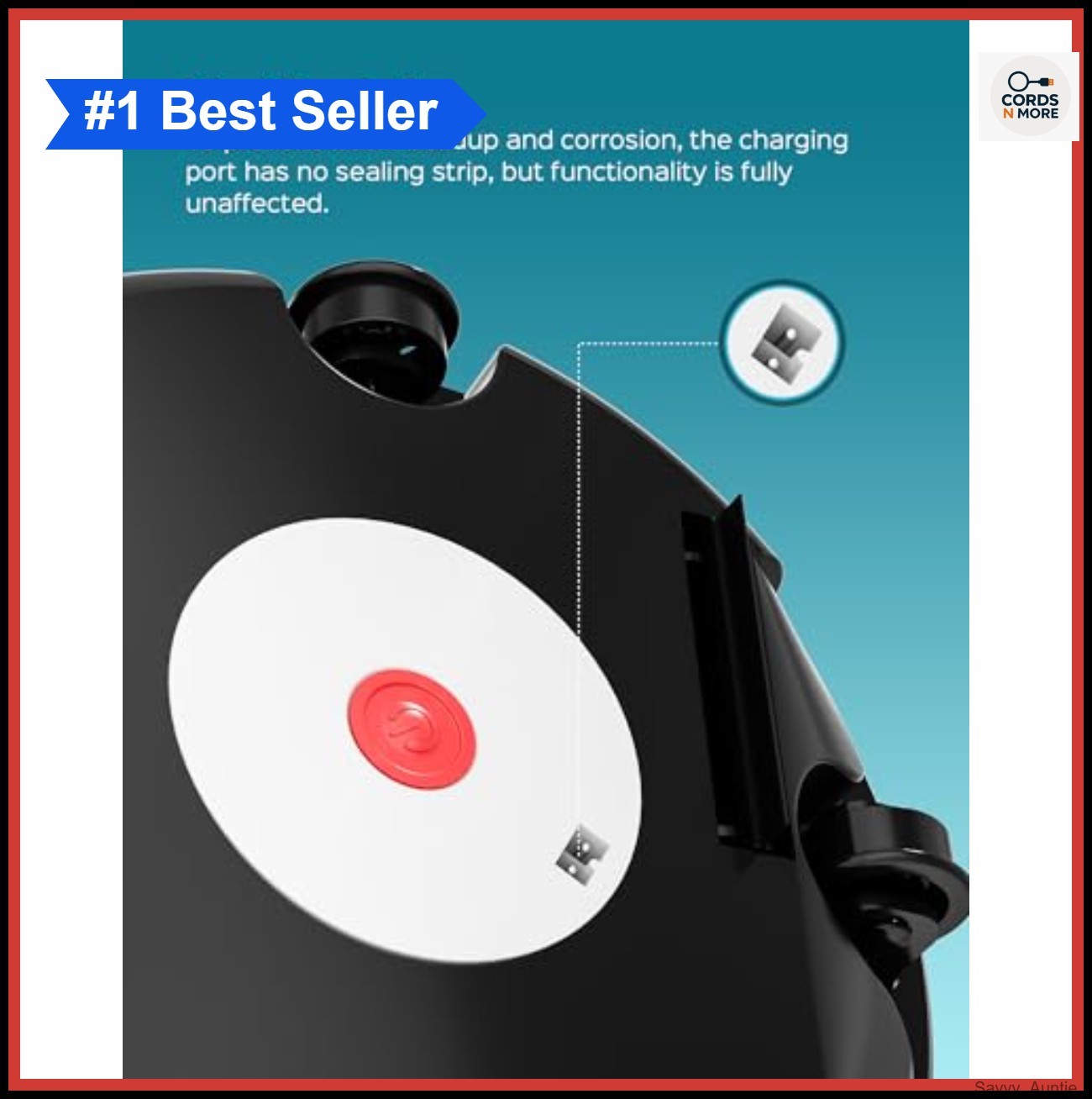 Robotic Pool Cleaner Cordless for Above Ground Pools Up to 660 sq ft 90 Min