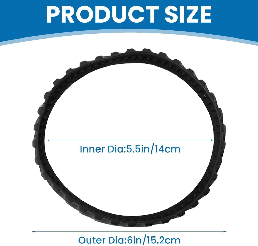 2 Pool Cleaner Tire Track For Zodiac MX8 MX6 Heavy Duty Rubber Exact Wheel Belts