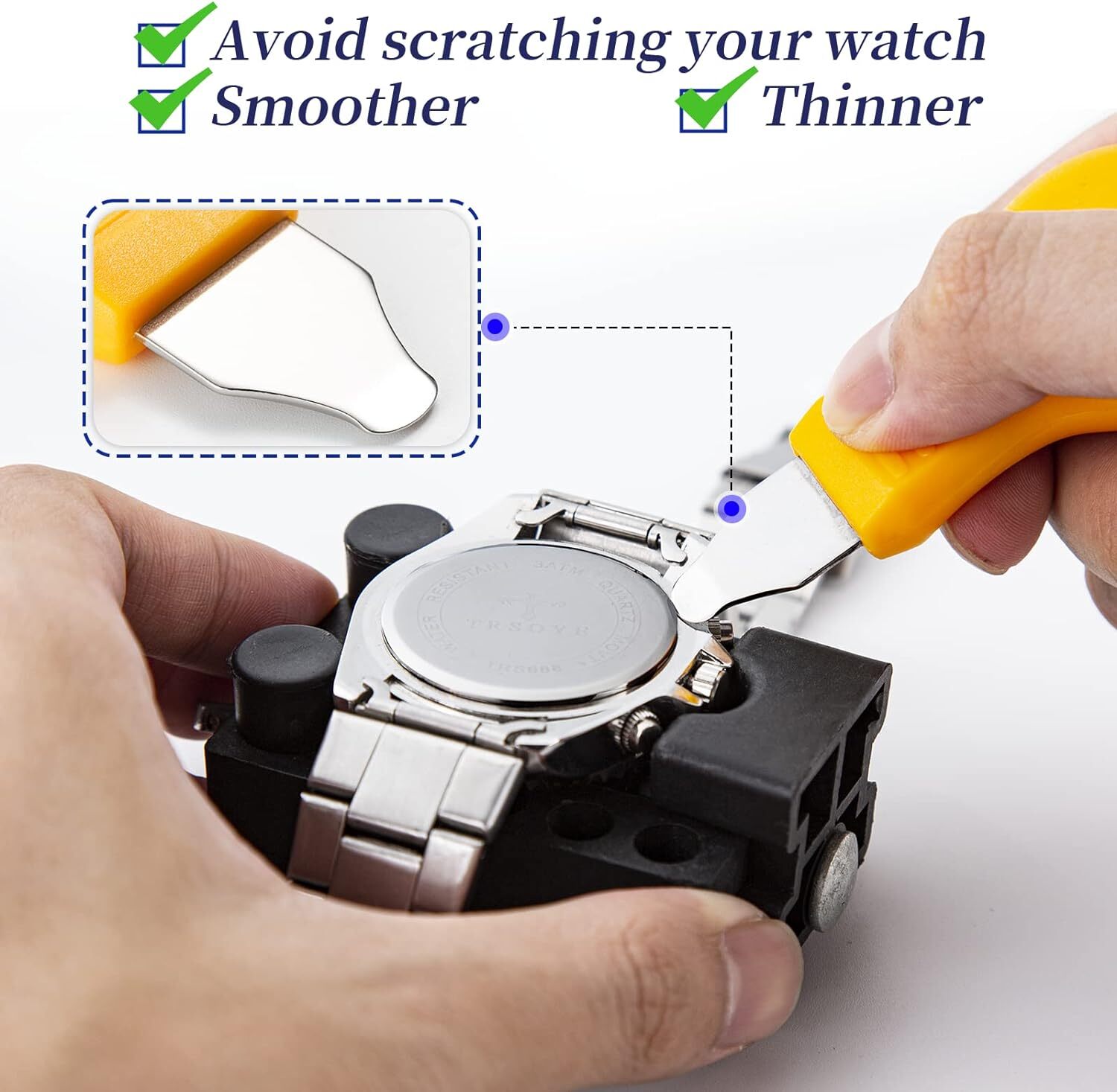 Kit De Reparacion De Relojes, Herramienta Profesional De Reemplazo De Pilas …