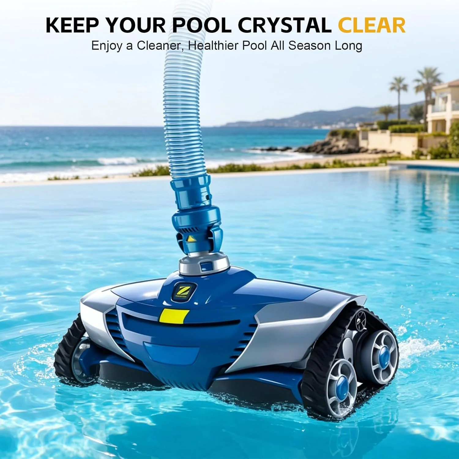 8-Pack Parts Brush Compatible with Zodiac Pool Cleaner Parts, High-Performance M