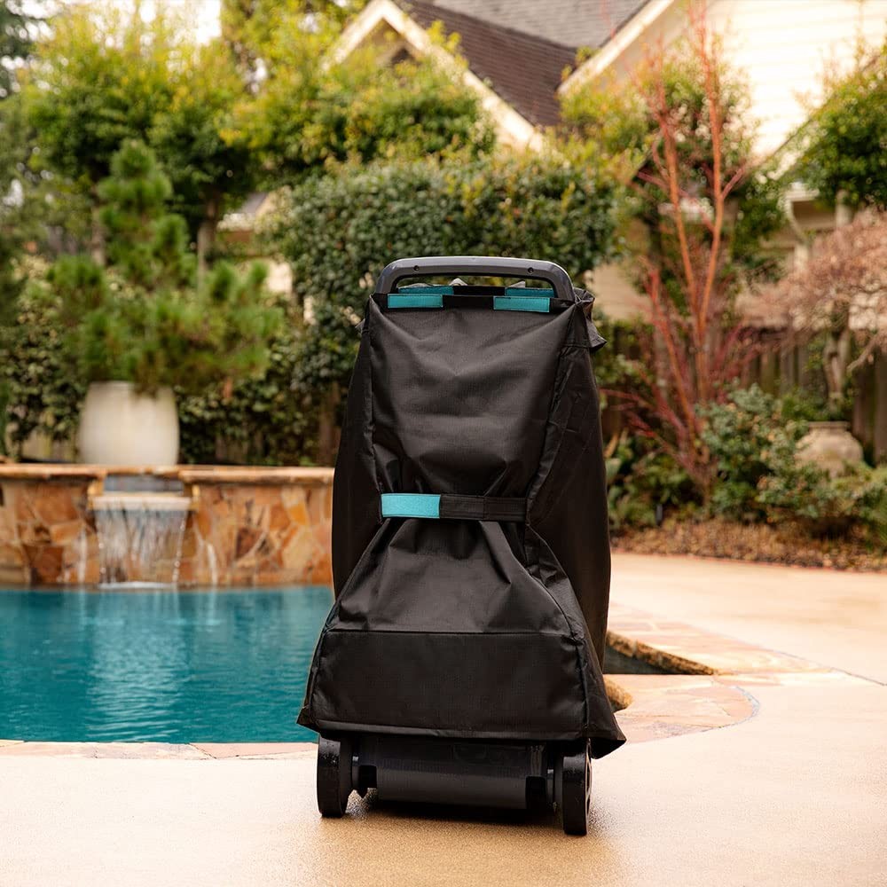Dolphin Premium Universal Pool Cleaner Caddy Cover Cover, Black