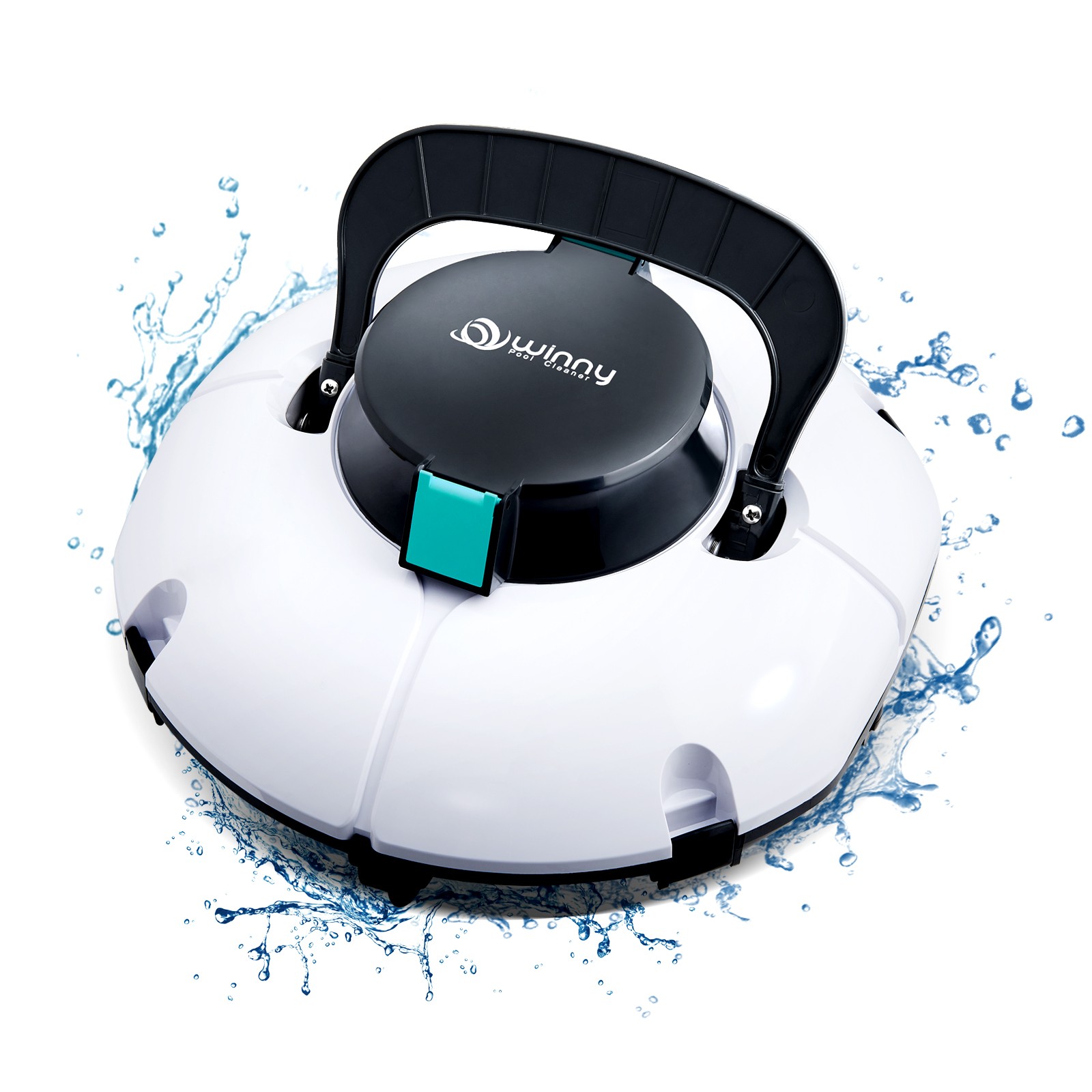 WYBOT S2 Solar Robotic Pool Cleaner Wall Climb Pool Vacuum Robot Auto Return