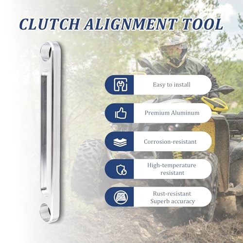 Transmission Shaft Aluminum Clutch Alignment Tool Replacement for Polaris RZR
