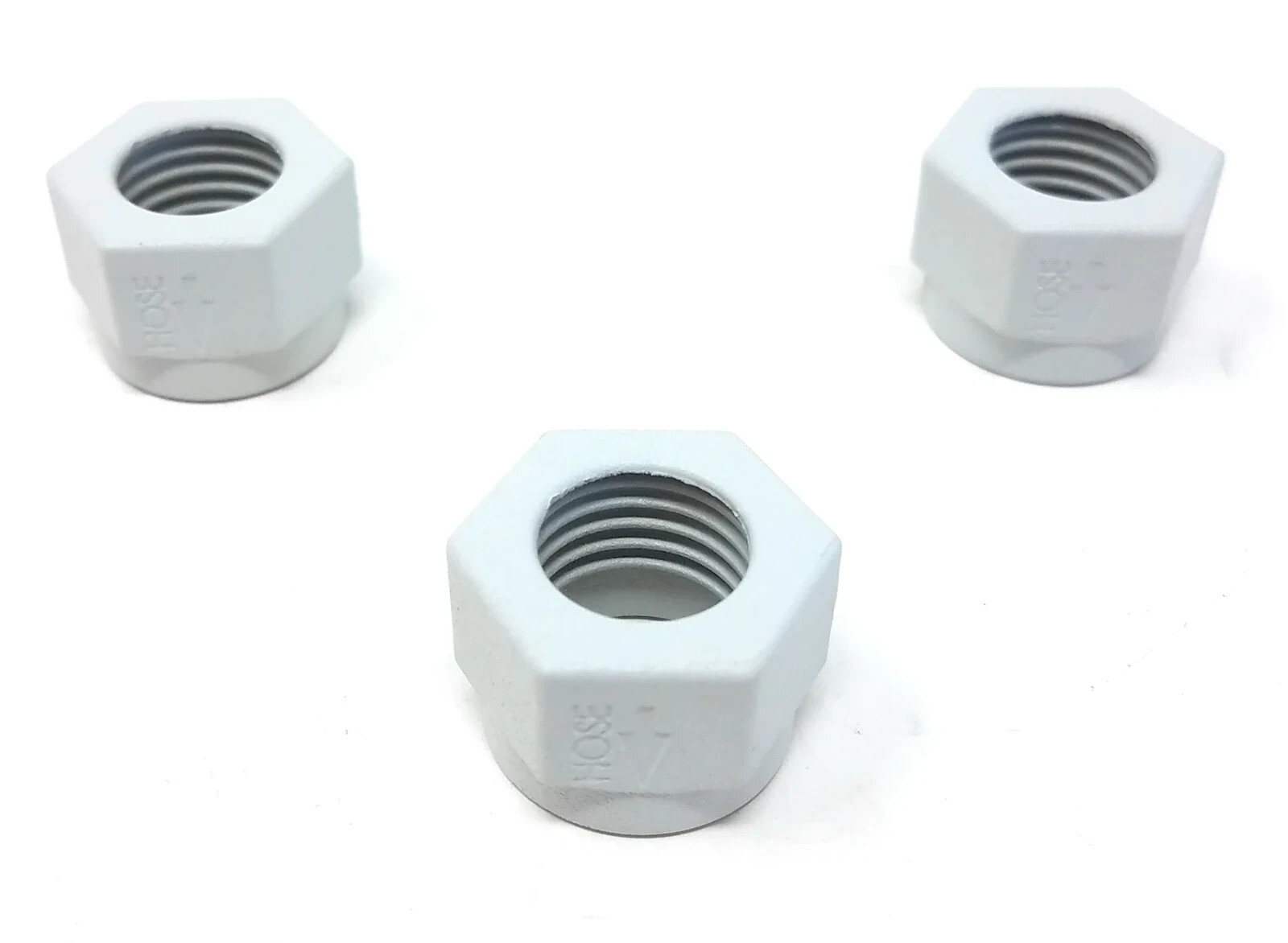 Hayward TVX6000MNPK3 Mender Nut Kit – White – Pack of 3 for Pool Cleaners