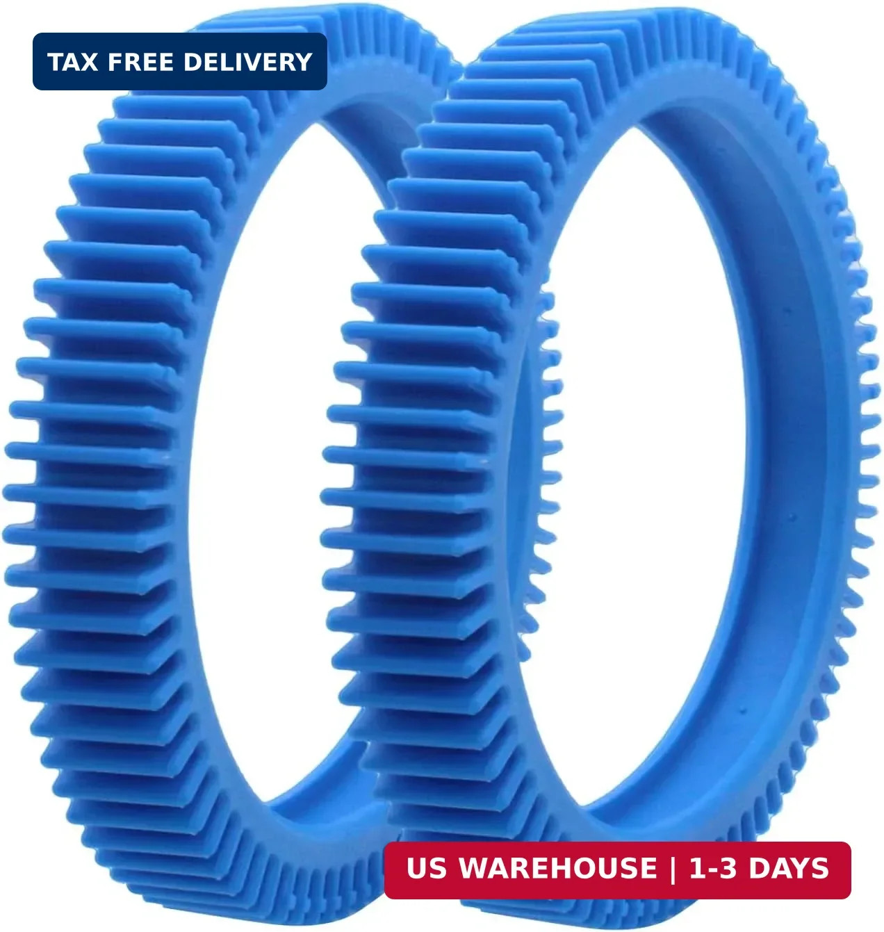 896584000-082 Pool Cleaner Replacement Back Tires for Hayward Pool Vacuum Compat
