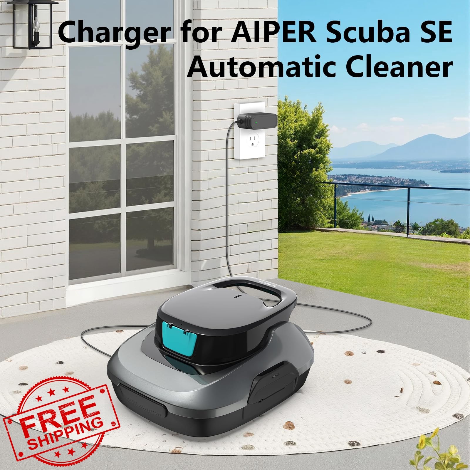 VOJSALDR 12.6V Quick Charger AIPER Robotic Pool Cleaner