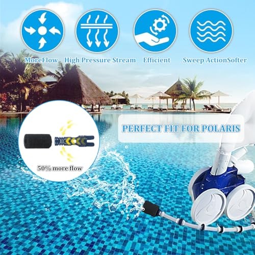 Polaris Tail Scrubber – 12 Pack Pool Hose Scrubbers – Sweep Sponge