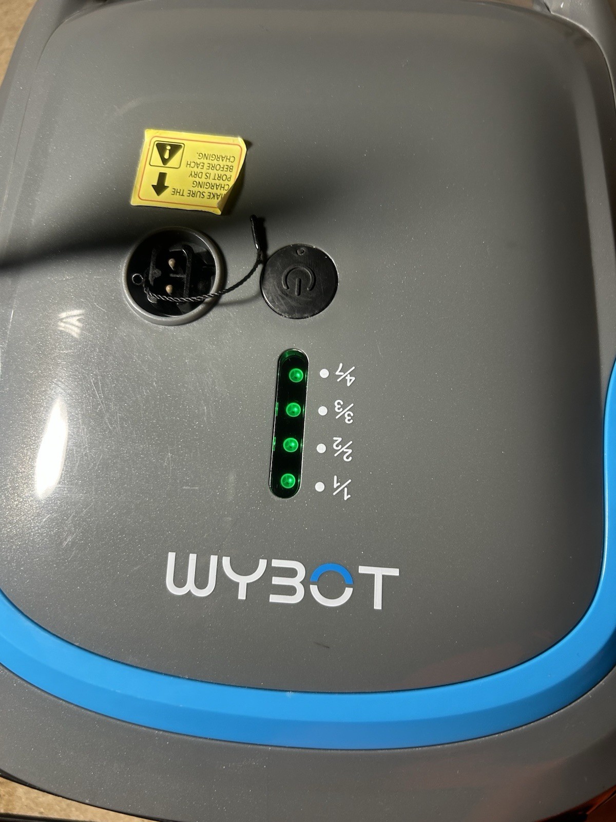 WYBOT A1 Cordless Pool Vacuum with Double Filters, Robotic Pool Cleaner