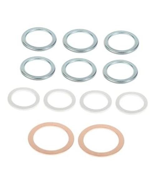 12PCS Differential Gasket, Car Accessories, Differential and Adaptable