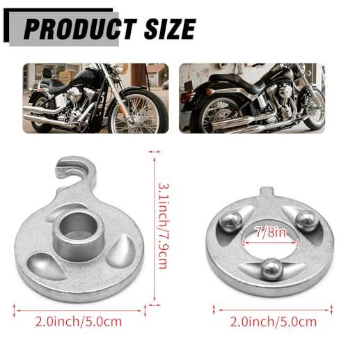 Motorcycle Easy Lever Pull Power Clutch Kit, Replacement for Harley Dyna 1987
