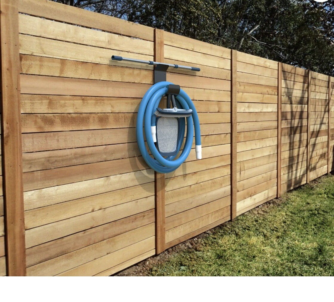 Pool Accessory Wall-hanging Rack For Organizing Pool Maintenance Tools Brand New