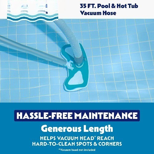 35&prime; Pool & Hot Tub Cleaning Hose