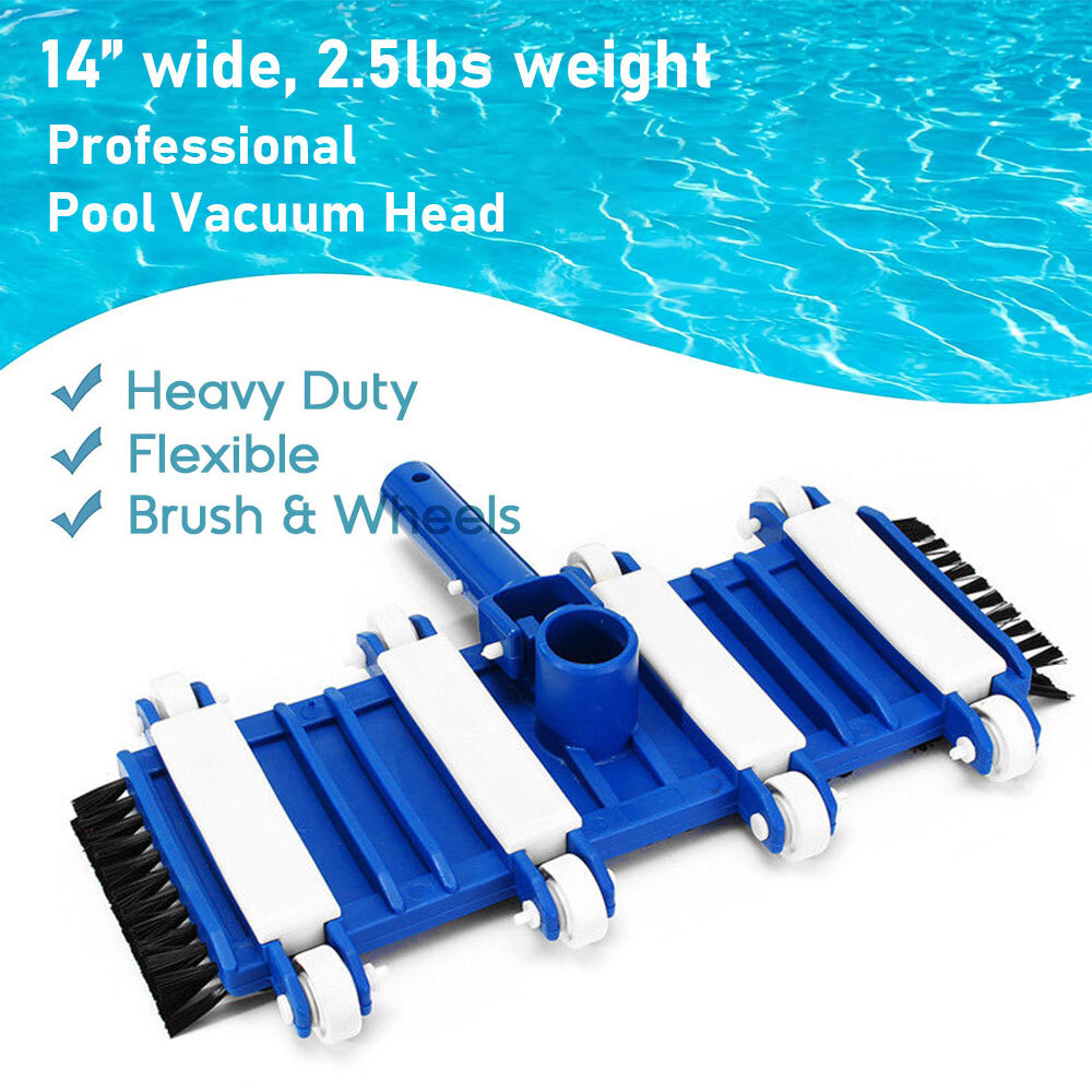 14&Prime; Pool Vac Head Pool Cleaner Vacuum Head For In/above ground pool accessories