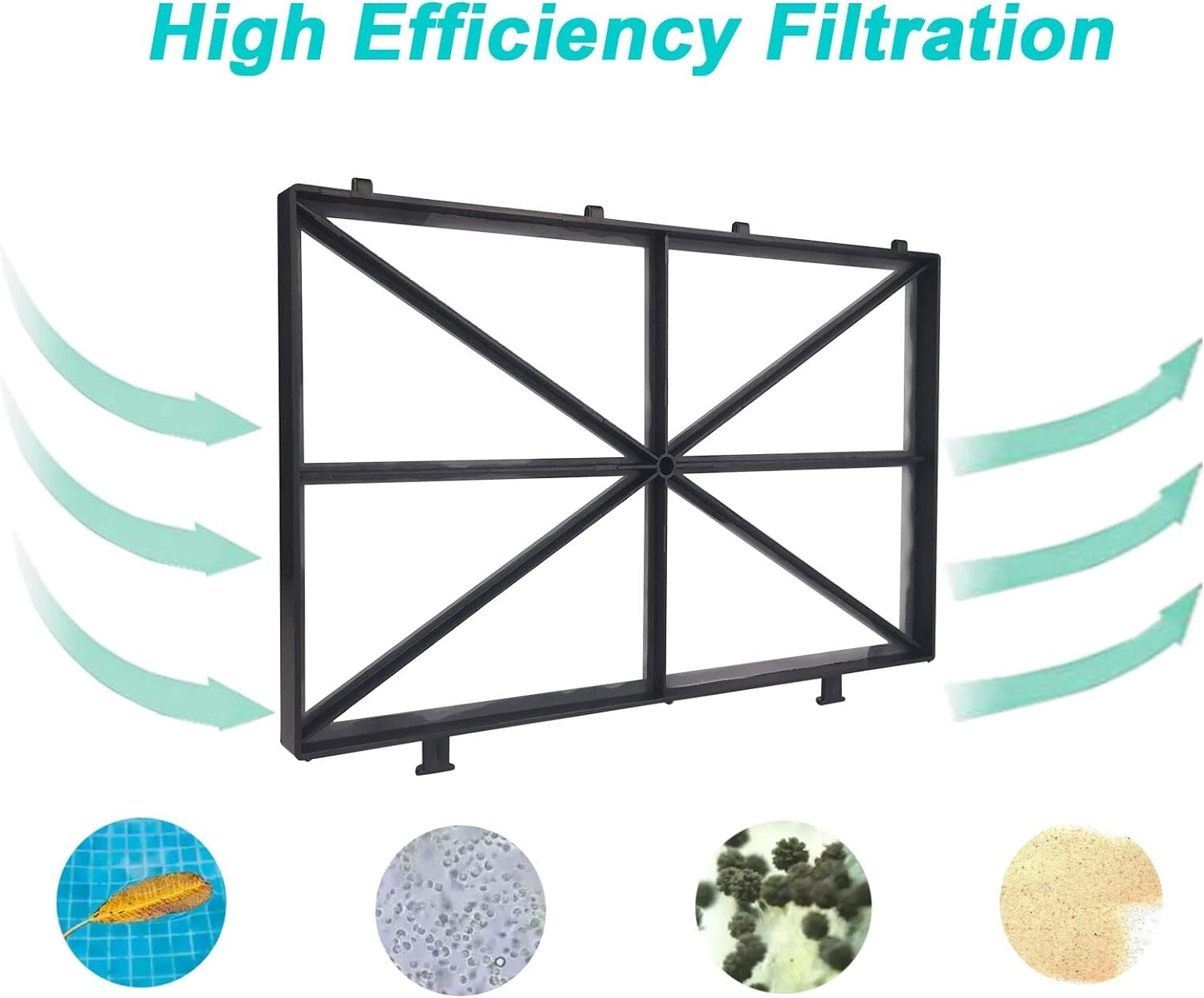 Maytronics / DOLPHIN 9991433-R4 Dolphin Spring Cartridge Filter Panels (Set 4)
