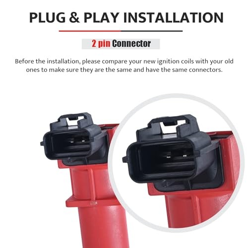 Ignition Coil Pack Replacement for 3.7 V6 2002 2003 2004 2005 2006 2007 2008