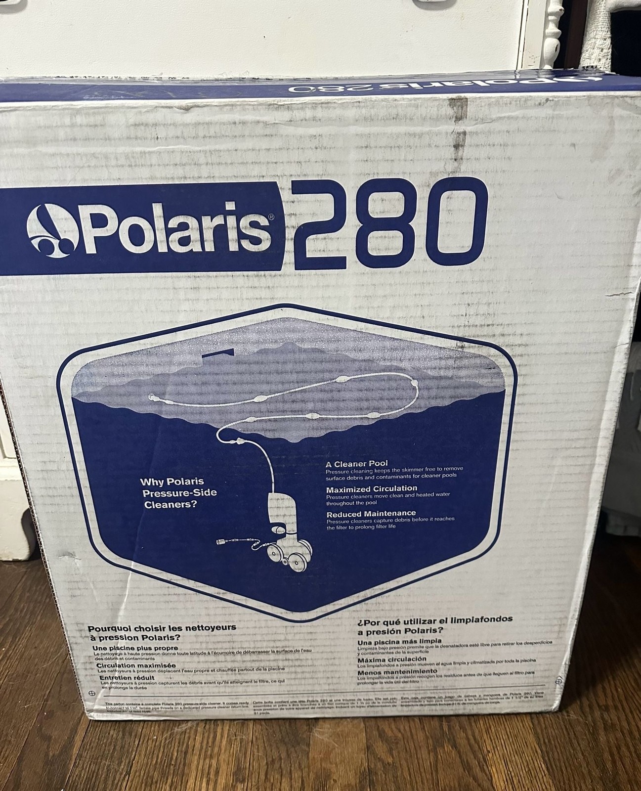 Polaris 280 Pressure-Side Automatic In-Ground Pool Cleaner