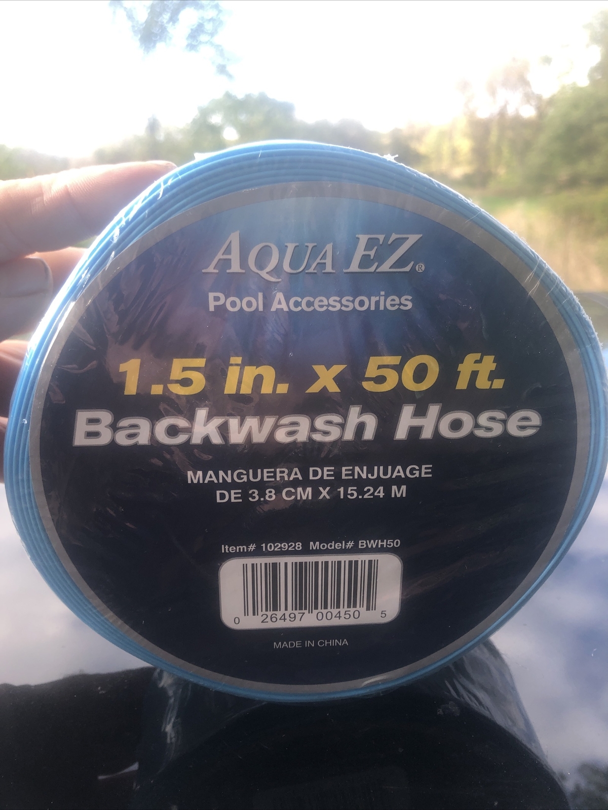 Aqua EZ Backwash Hose 1.5-in x 50-ft BWH50