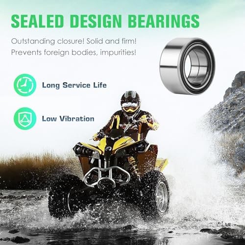 Polaris CV Axles & Wheel Bearing Kit – 2*Rear Axles + Bearings