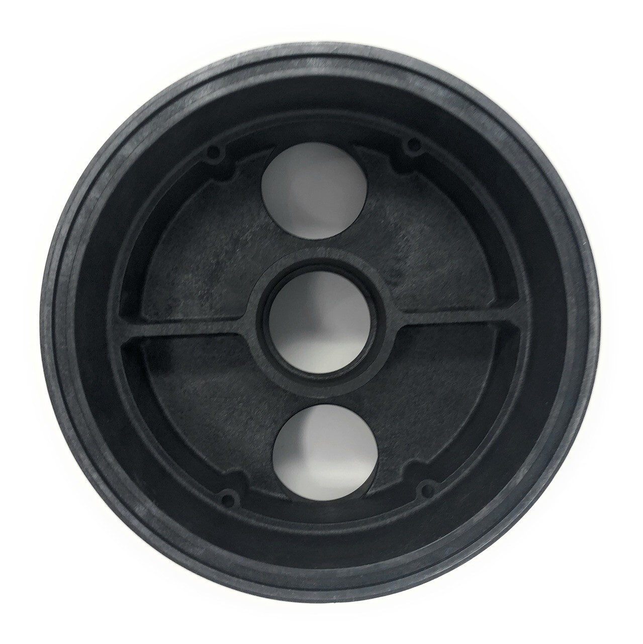 Paramount 2-Port 2&Prime; Water Valve Base (Black) | 005-302-4002-03-04