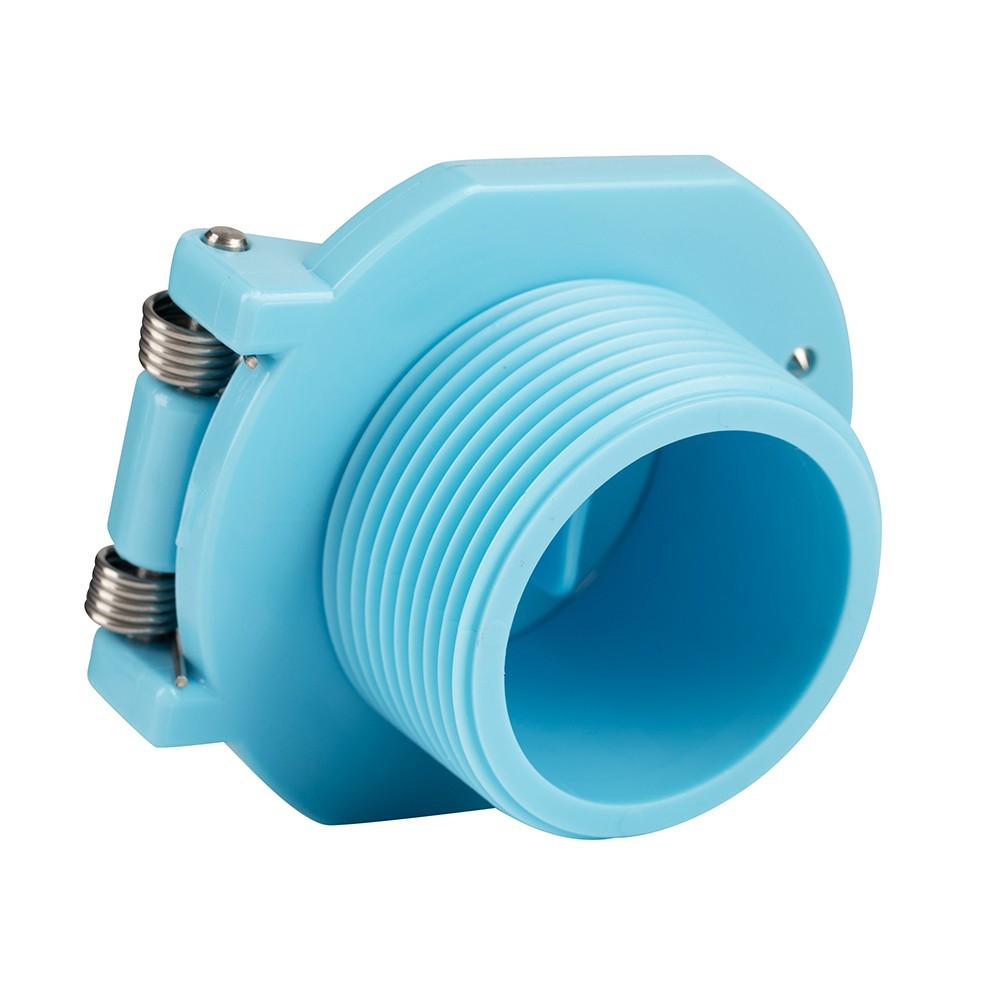 Vacuum Lock Safety Wall Fitting Replacement for Suction Cleaner Light Blue Color