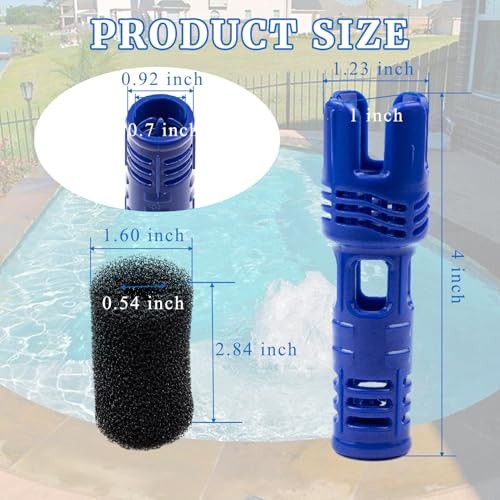 Polaris Pool Cleaner Sweep Hose Tail Scrubber & Prefilter Kit