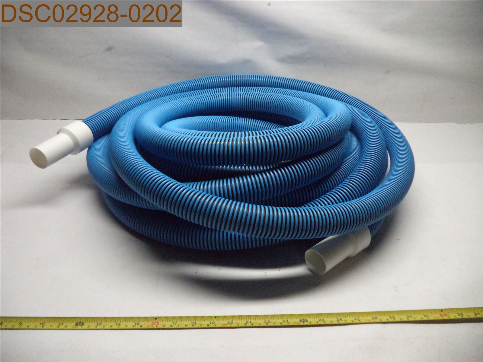 QTY = 25FT: Standard 1.5&Prime; Swimming Pool Vacuum Hose, Blue
