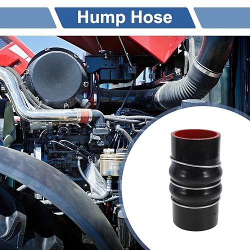 Silicone Hose Charge Air Intercooler Hump Heavy Duty ID 69mm / 2.75&Prime; Black