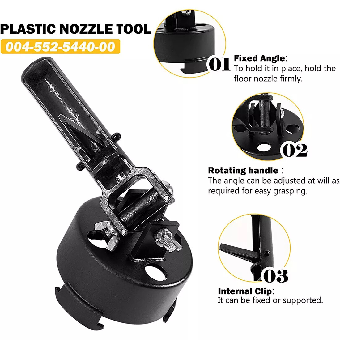 Plastic Head PV3 Nozzle Tool 004-552-5440-00 for Paramount PCC2000 Large Pop Up