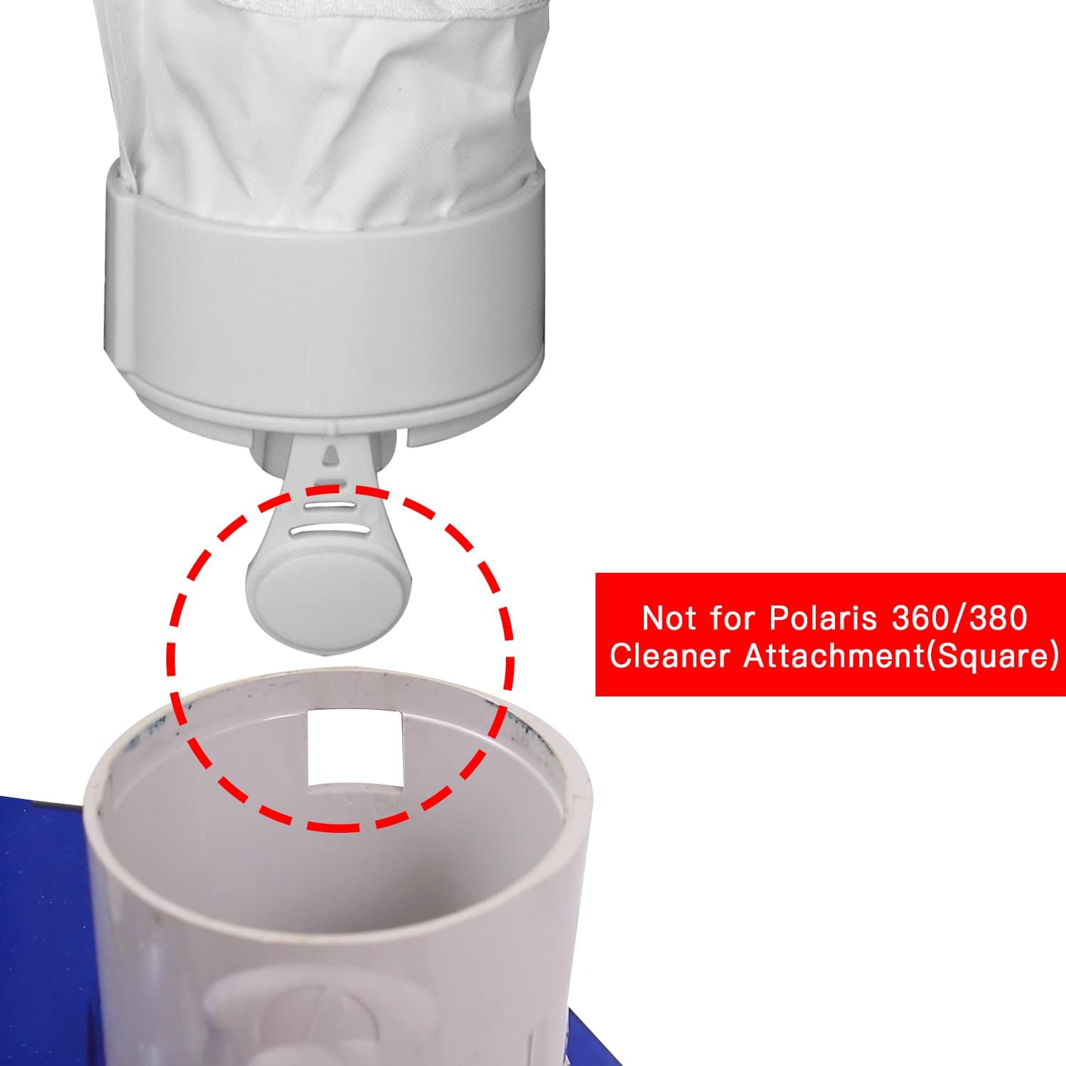 3 Pack Pool Cleaner Filter Bags For Polaris 280 480 Zipper Mesh Replacement Bag