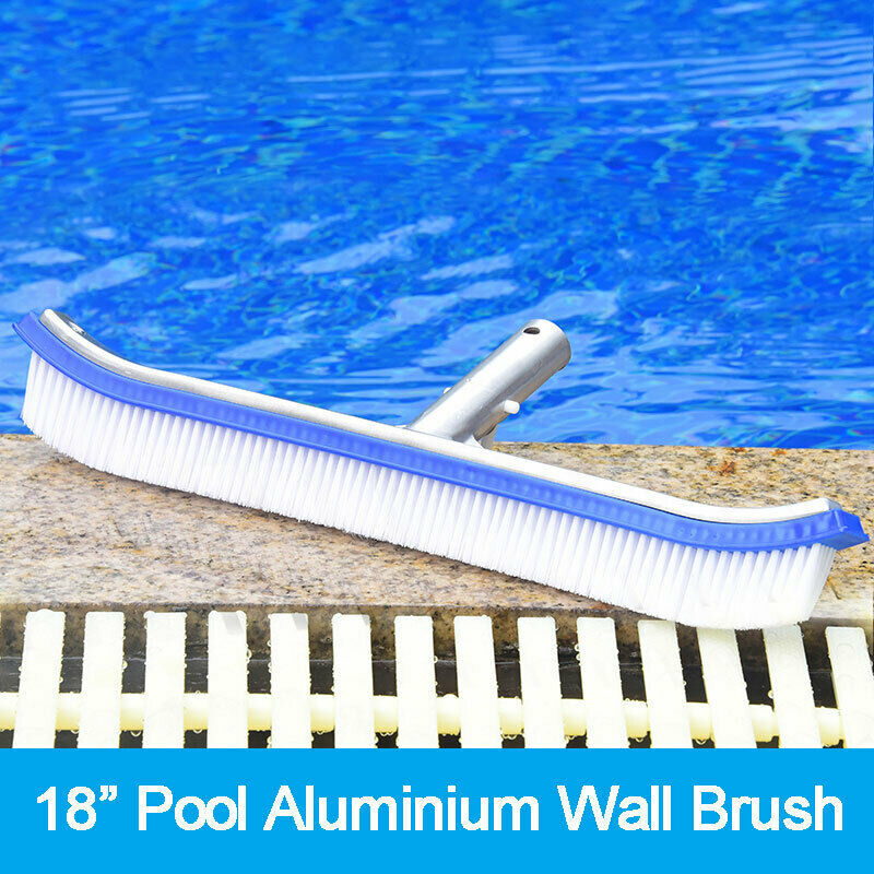 18&Prime; PRO BRUSH Extra-Wide Nylon Pool Brush Designed for Use with Vinyl Lined Pool