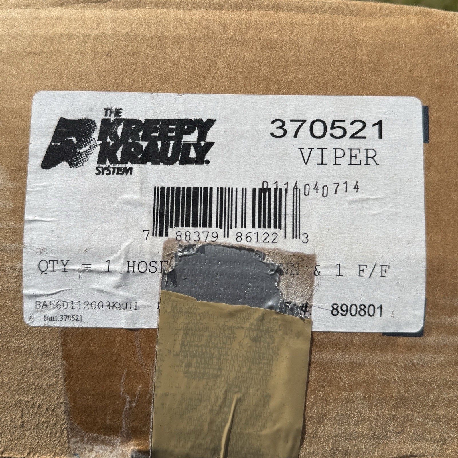 Pentair Kreepy Krauly SUCTION-SIDE INGROUND Hose Set 12pc part Number 370521