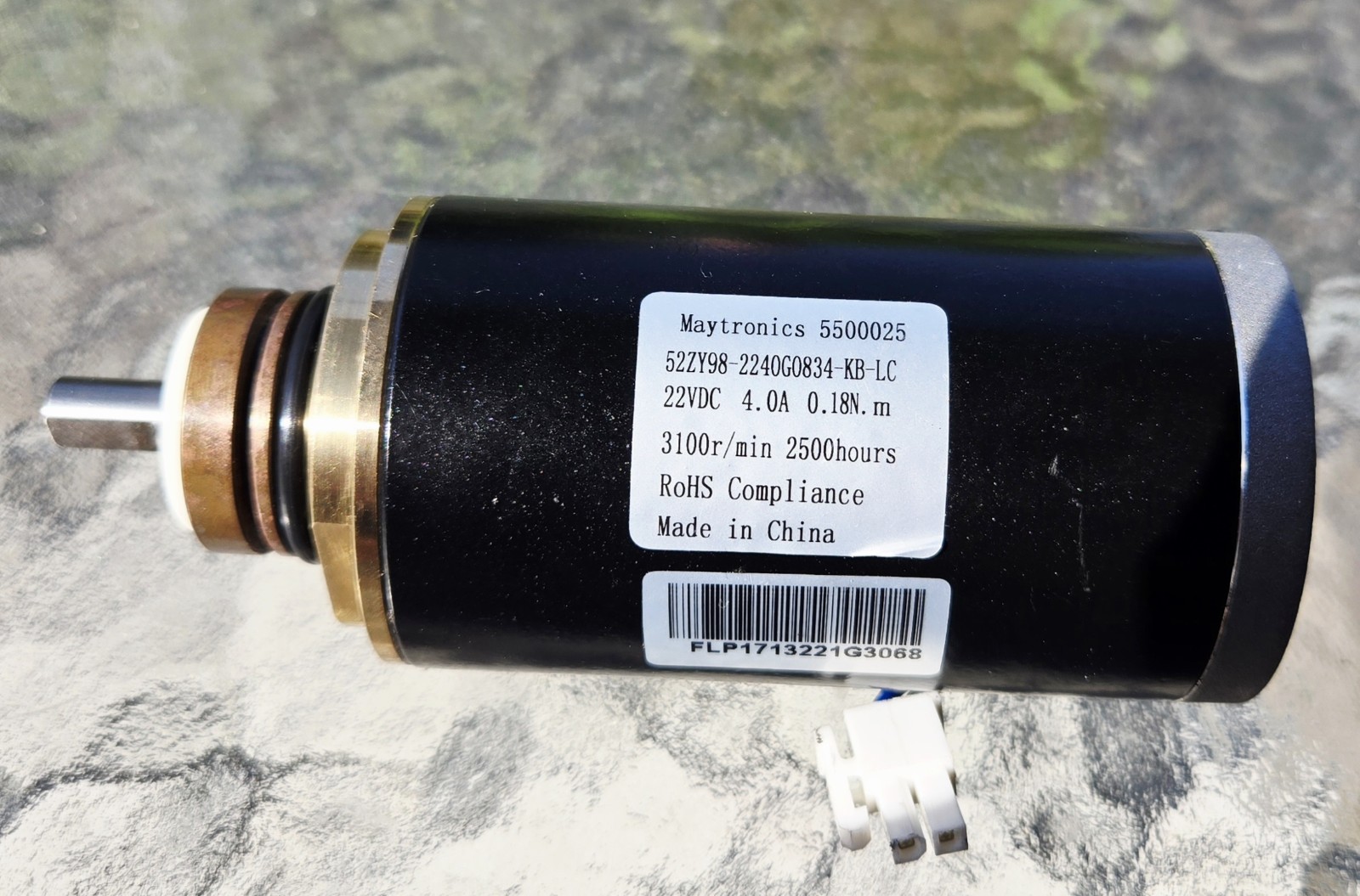 TESTED Maytronics Impeller Pump Motor 5500025 22VDC 3100 RPM