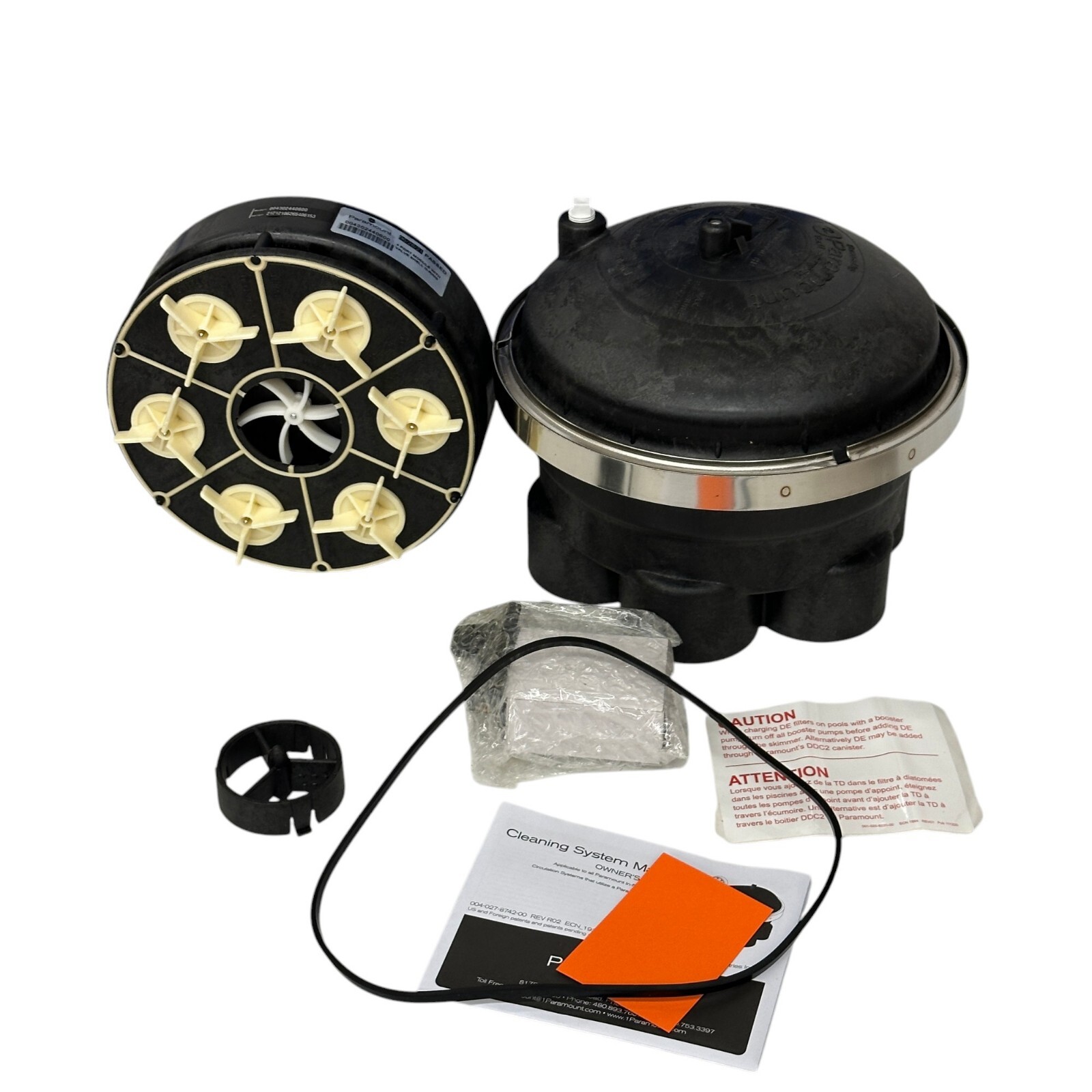 Paramount Pool Cleaning 4 Port Water Valve Module with Sheel 2in 004-302-4176-03