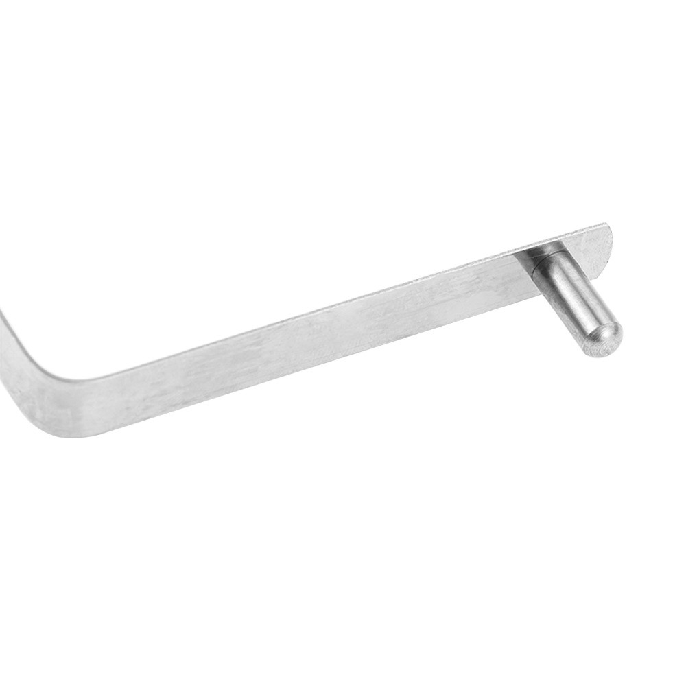 6× Pool Brush Clips V-Shaped Stainless Steel Clips For Pool Telescopic Rod