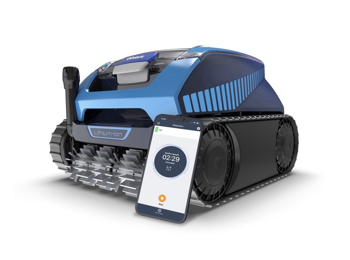 New Polaris FREEDOM™ Plus Cordless Robotic Cleaner with Hand-Held Remote Control