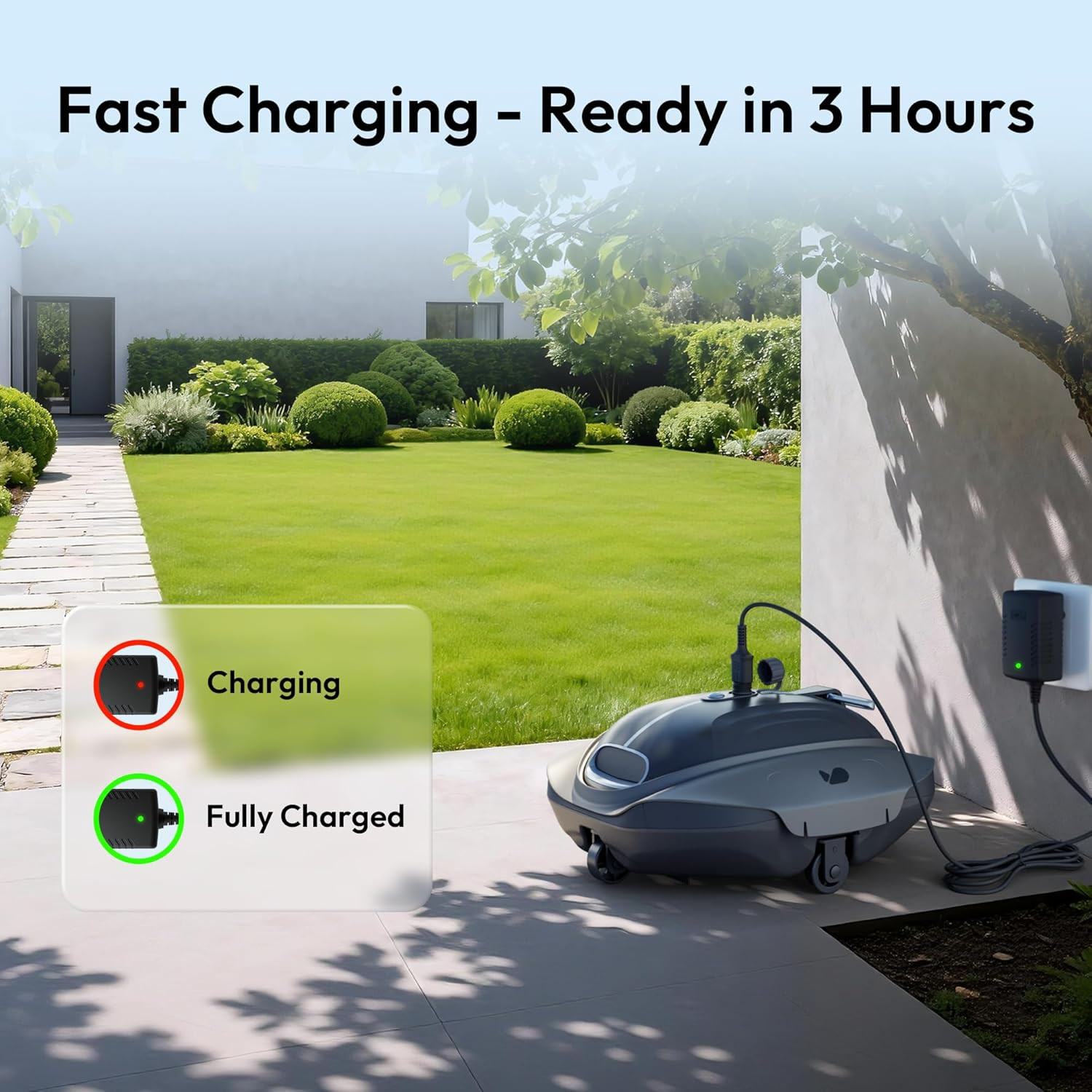 Bubot 300P Cordless Pool Vacuum, Robotic Pool Cleaner with Industry Leading Suct