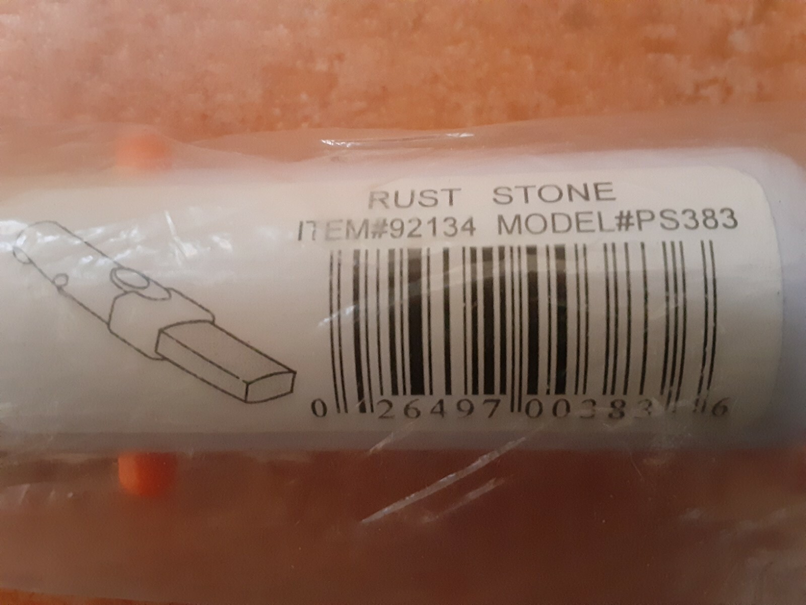 Swimming Pool Pumice Stone-w/Handle-Also Attaches to Telescopic Pole-New in Pkg.